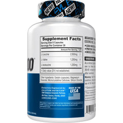 EVLUTION BCAAs packaging box emphasizing 2:1:1 ratio for muscle recovery