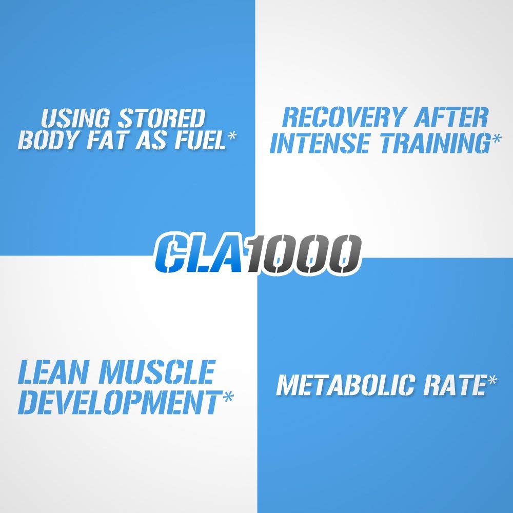 EVLution CLA pills nutrition facts panel visible for informed choice