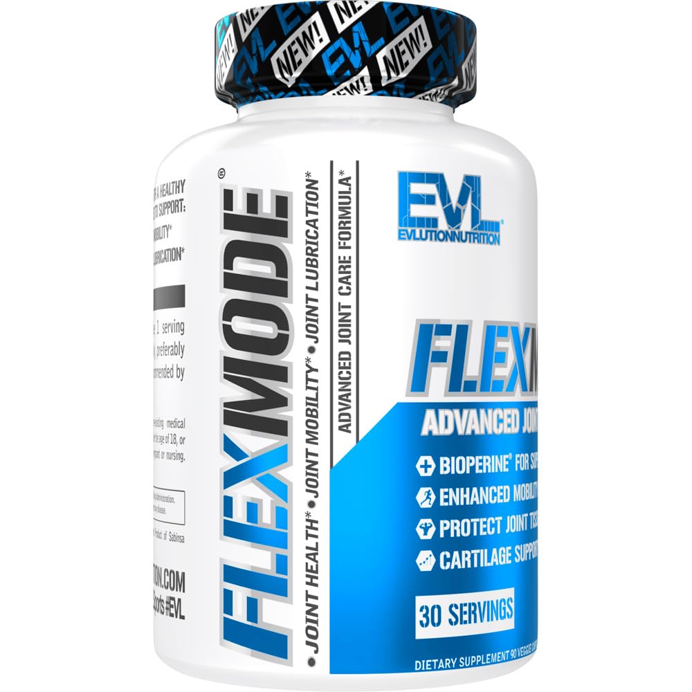 FlexMode bottle on a gym mat suggests easy at-home use for workouts.