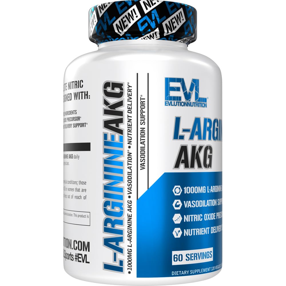 Evlution L-Arginine AKG in action conveys athletic performance support.