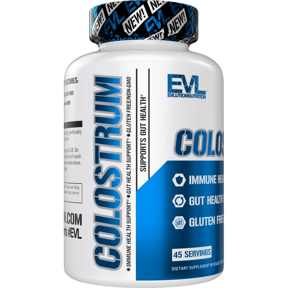 EVL Colostrum 90 capsules fit into a daily routine.