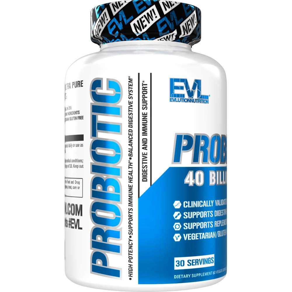 Packaging display of EVL Probiotic emphasizing accessibility and on-the-go wellness