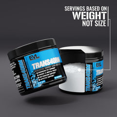 Blue raz powder dissolves quickly in water, refreshing after a sip.