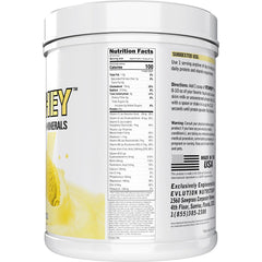 EVL VitaWhey mixing in a shaker shows smooth vanilla shake.