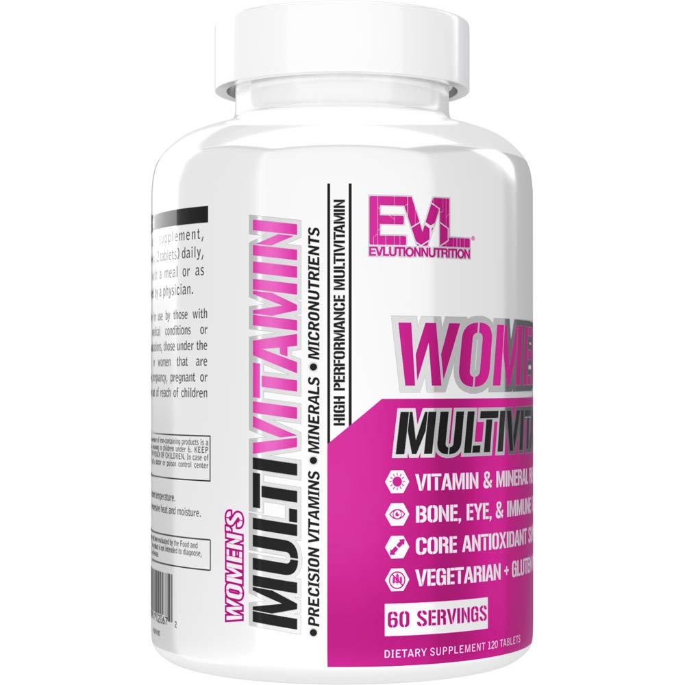 Evlution Women's Multivitamin consumed as part of a morning routine for energy.