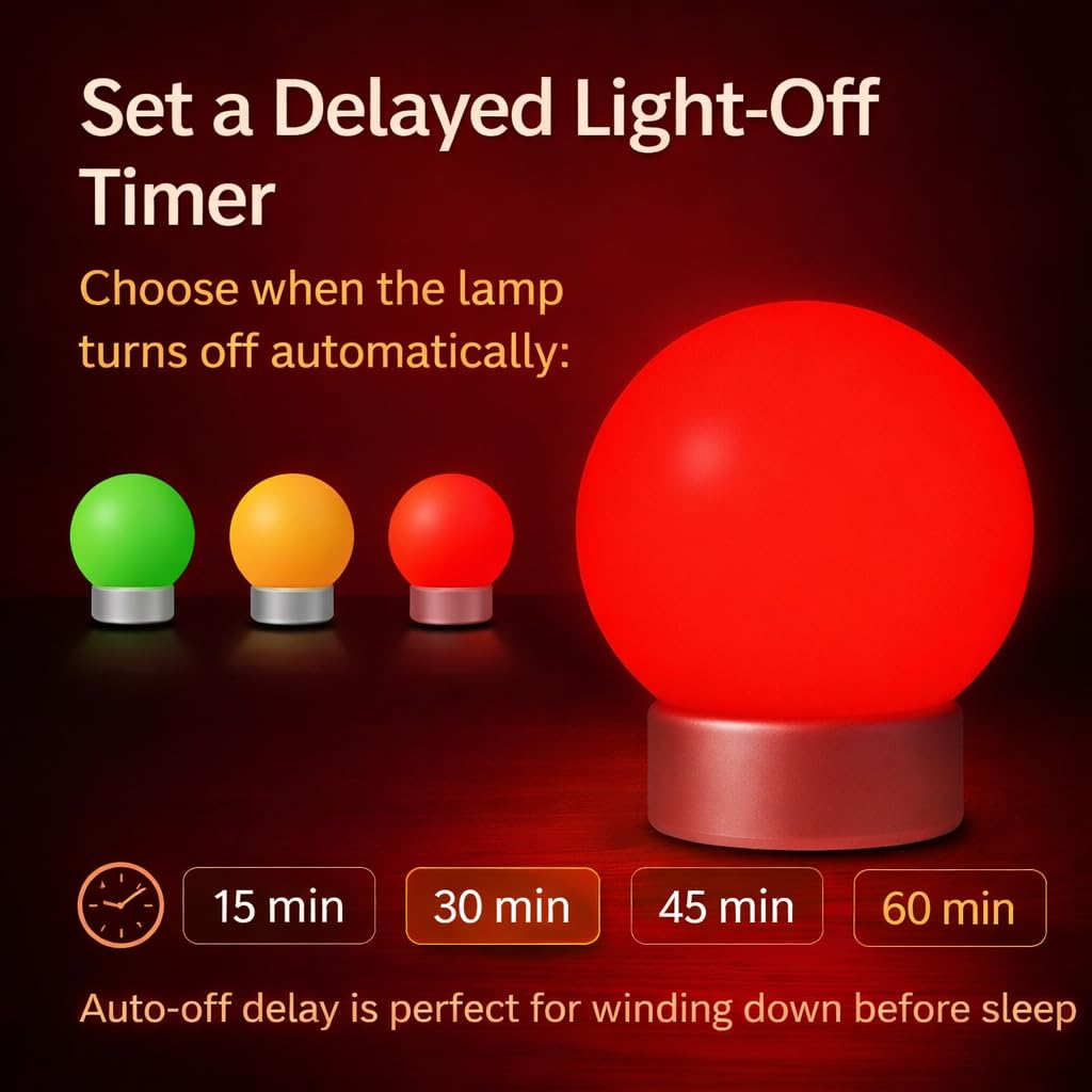 EvoDevice no wear light sits on desk projecting upward glow toward eyes