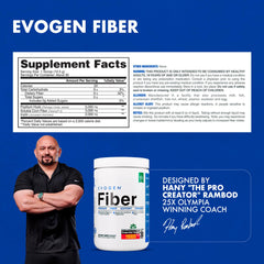 Evogen Fiber serving scoop showing easy daily dosing