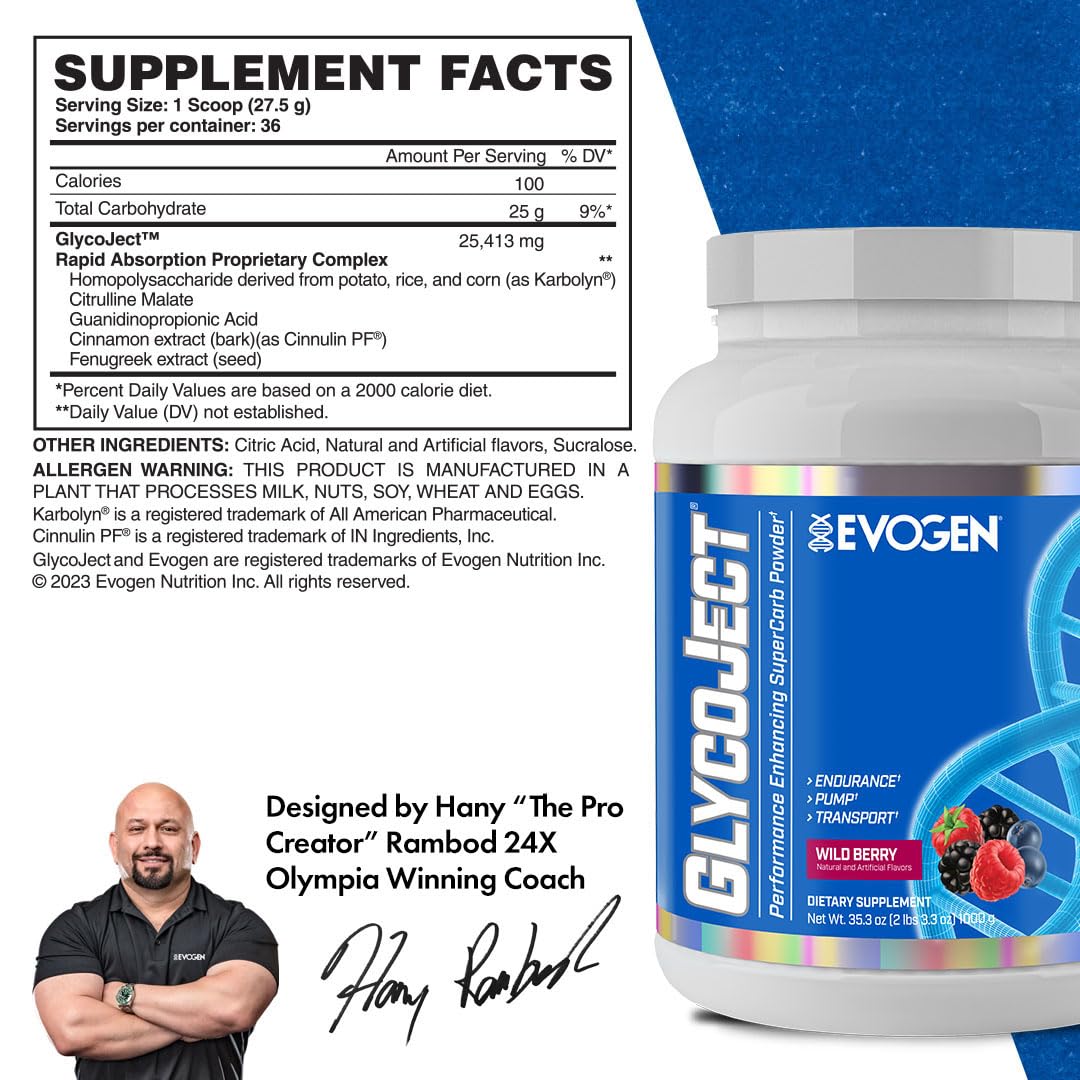GlycoJect powder poured into glass for rapid energy during workouts.