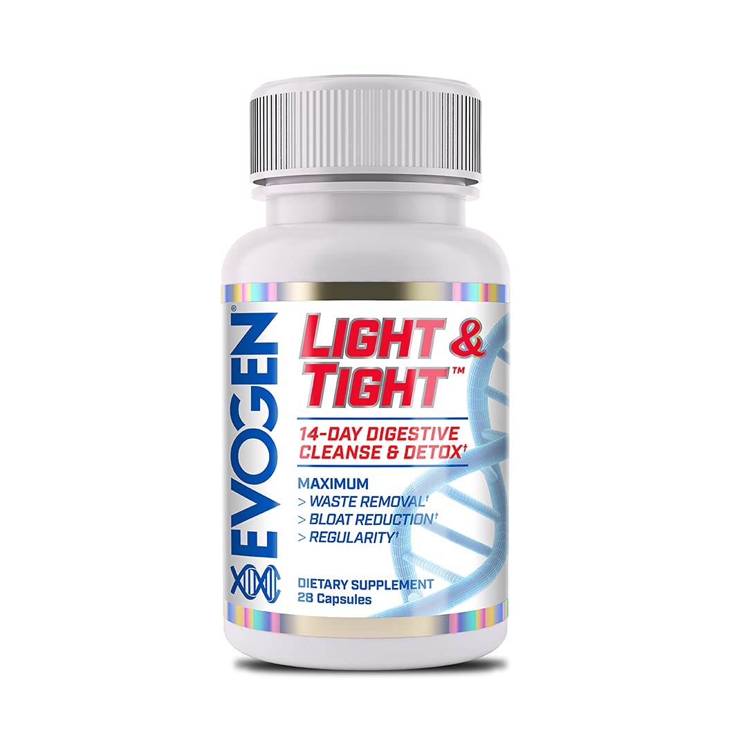 Evogen Light Tight bottle pour demonstrates quick cleanse usage