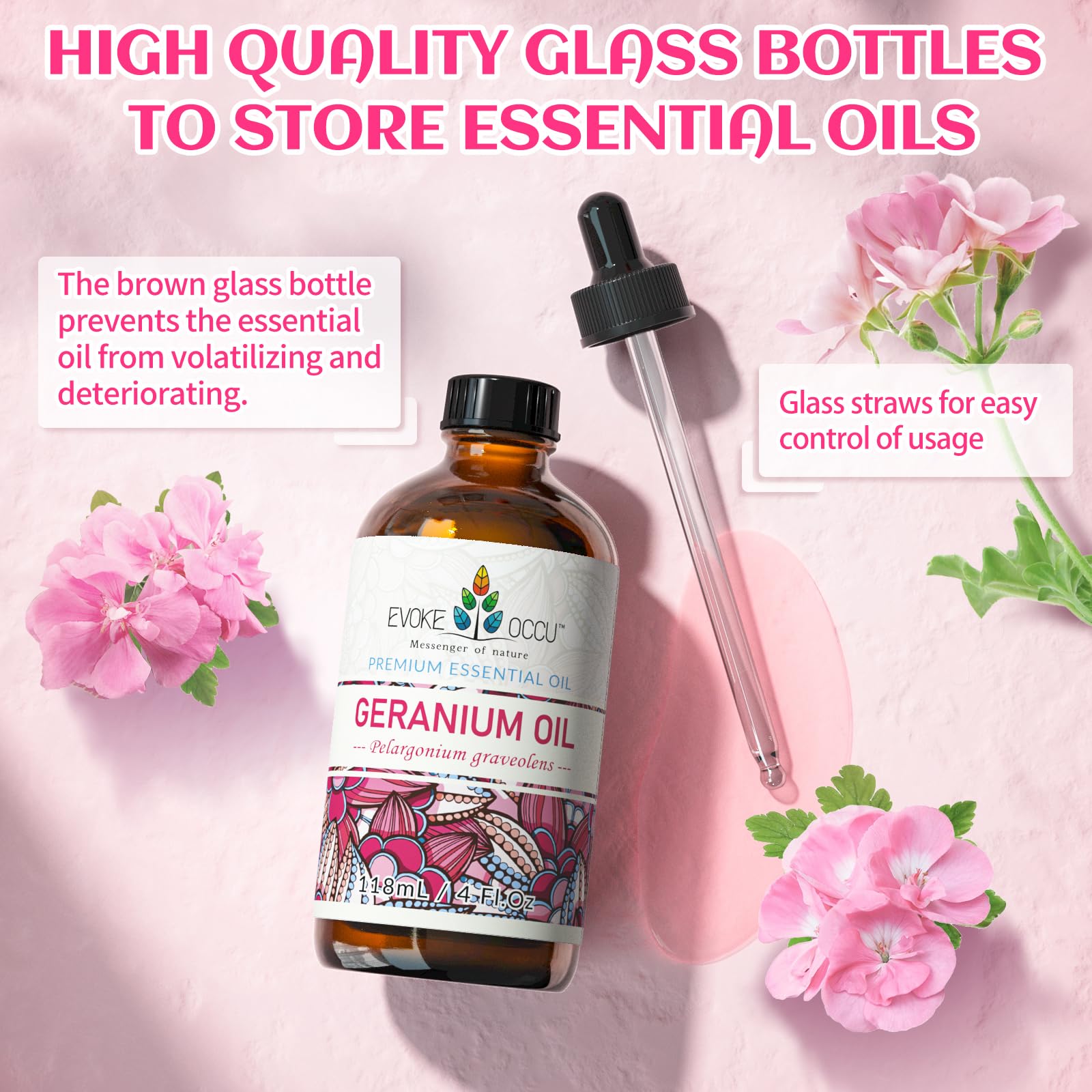 EVOKE OCCU aromatherapy oil for diffuser use and mood support.