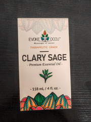 EVOKE OCCU Clary Sage Oil added to diffuser for soothing aroma.