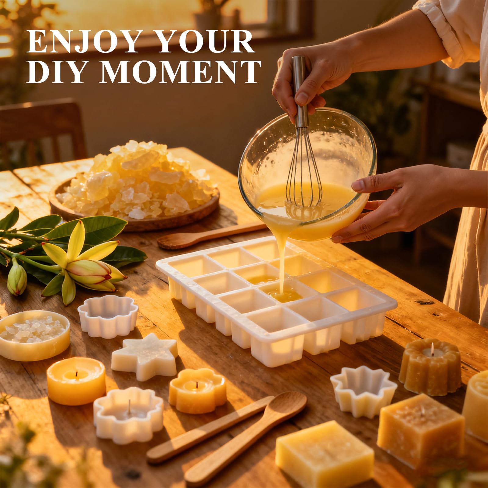 EVOKE OCCU Ylang Ylang Oil diffuser setup highlighting calming floral aroma for home wellness.