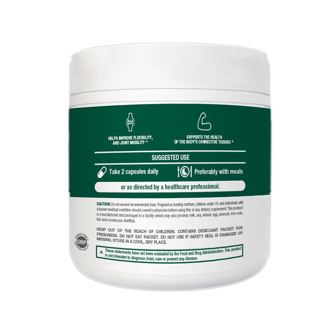 Reumaleve ingredients panel close-up highlighting gluten-free and soy-free claim