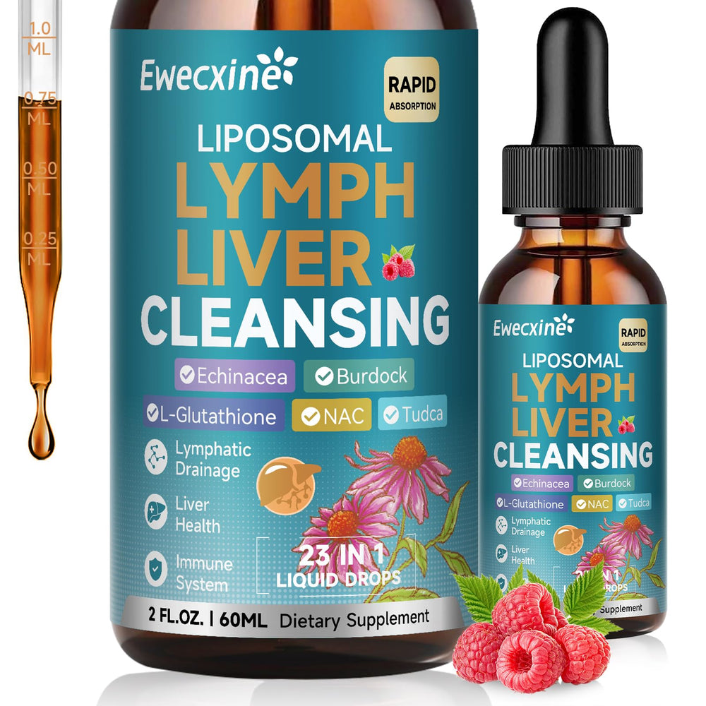 Ewecxine liposomal drops bottle pour showing quick absorption