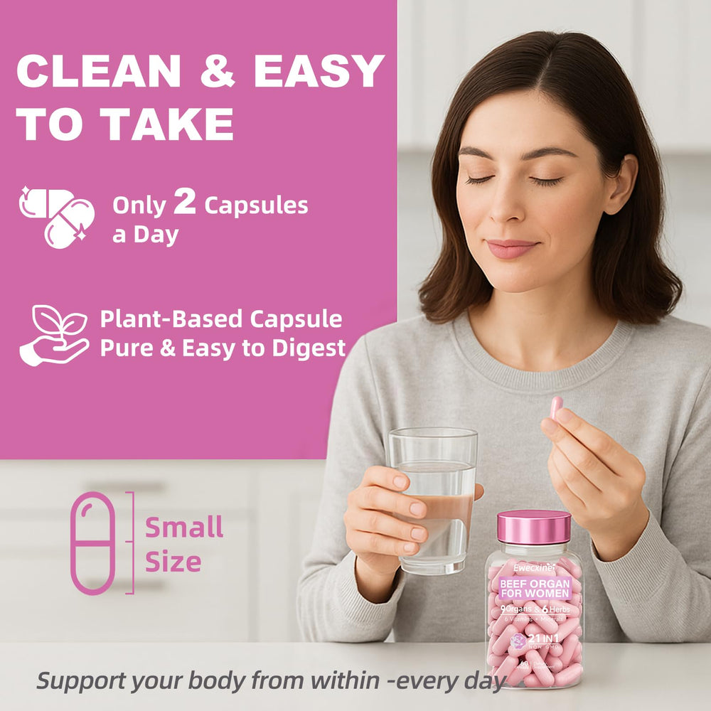 Ewecxine non-GMO gluten-free formula supports mindful daily use.