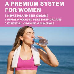 Ewecxine uterus and ovary focus supports feminine balance and monthly wellness.