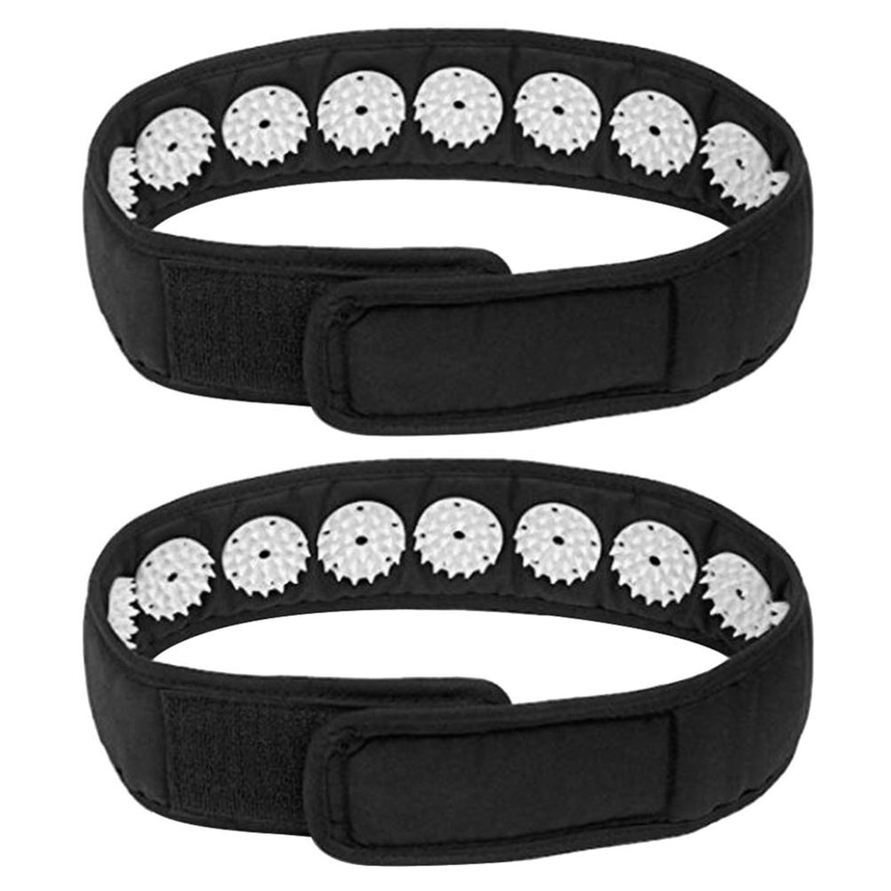 EXCEART acupressure headband front view promotes relaxation