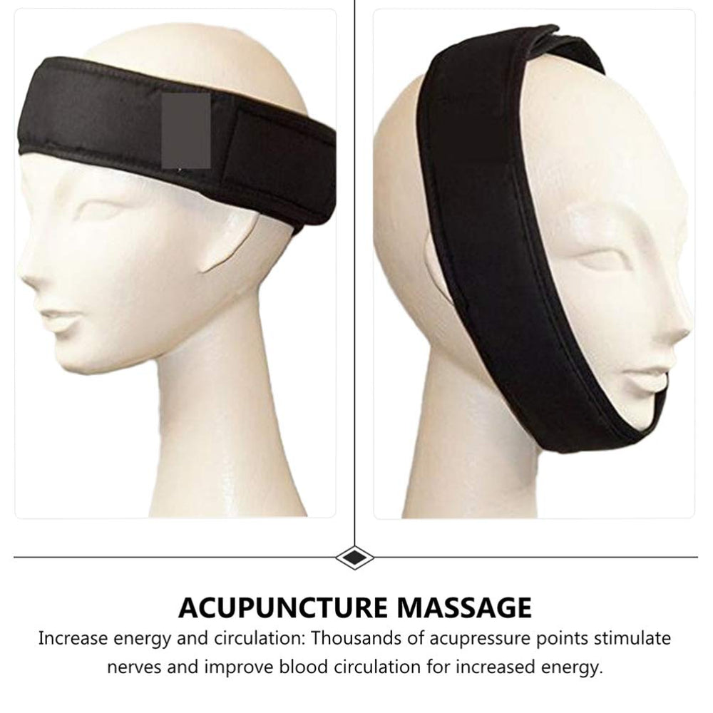 EXCEART acupressure headband under chin use adds versatility