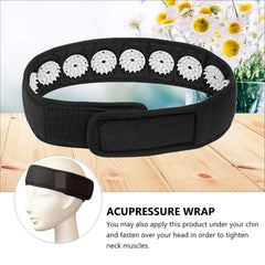 EXCEART acupressure headband worn comfortably during daily use
