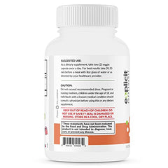 eXplicit Supplements onion extract capsules close-up highlight plant-based, easy-to-swallow capsules