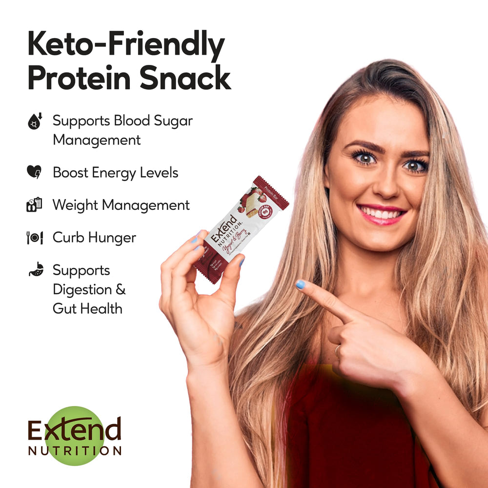 Extend Bar high protein content supports activity recovery