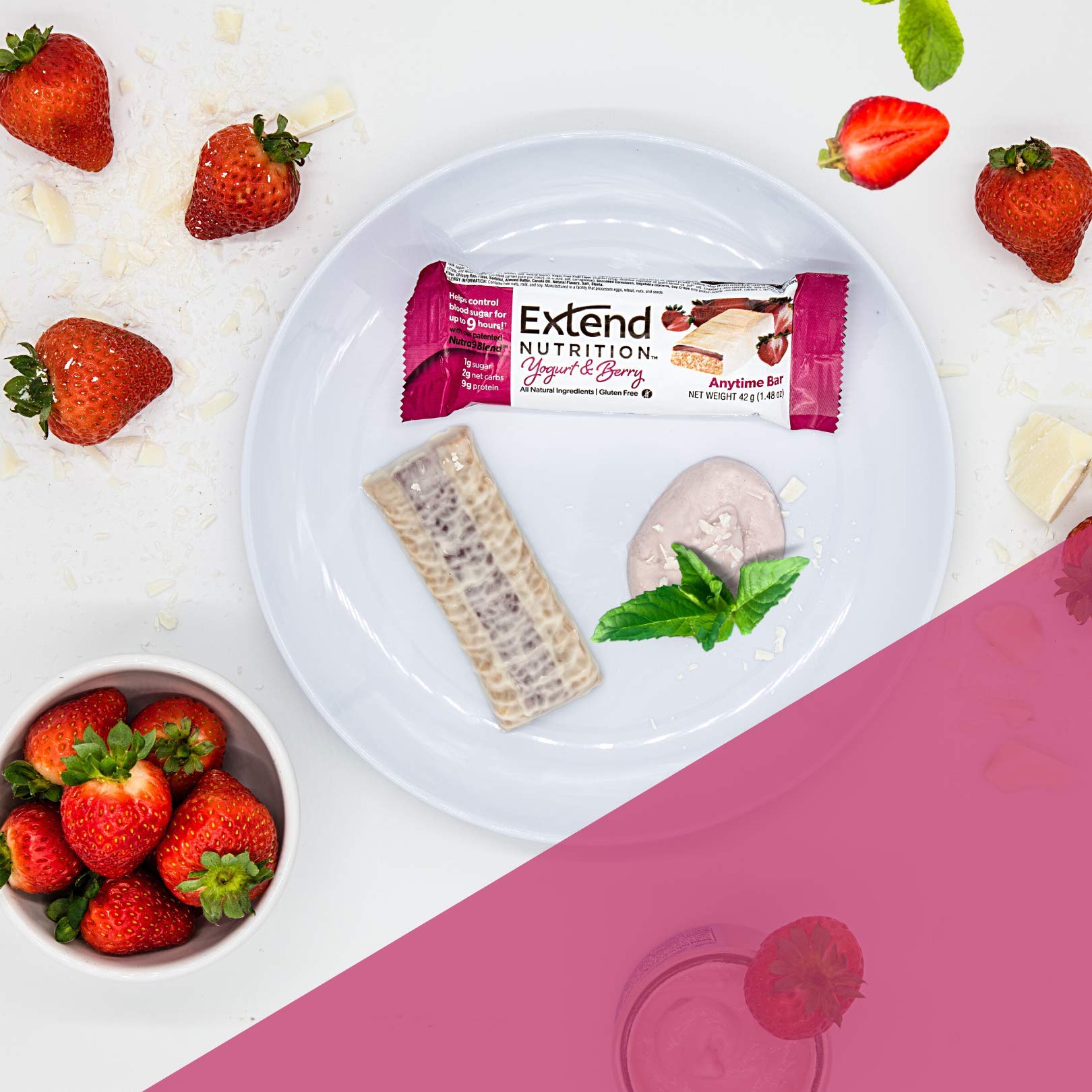 Extend Bar pre-workout snack ready to fuel a workout