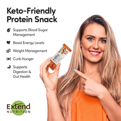 Extend Bar sugar-free bar peanut butter ingredients – clean, natural formulation