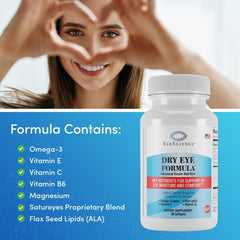 EyeScience label highlights omega-3 EPA/DHA and vitamins