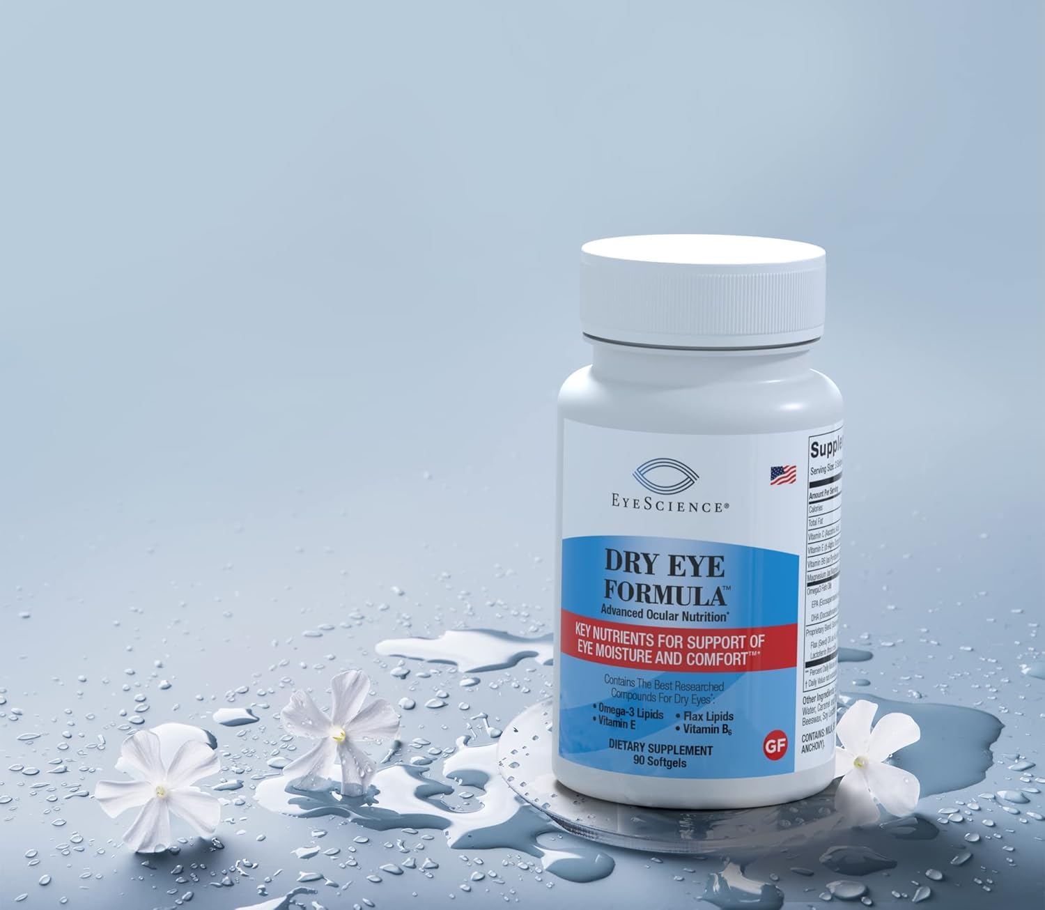 EyeScience packaging ready for shelf display