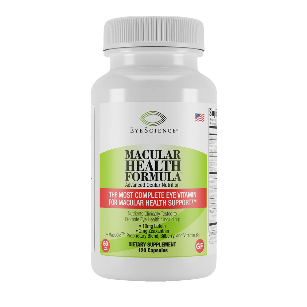 EyeScience Macular Health bottle for daily eye wellness support