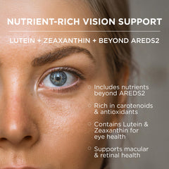 EyeScience Macular Health with lutein and zeaxanthin for healthy retinal pigment