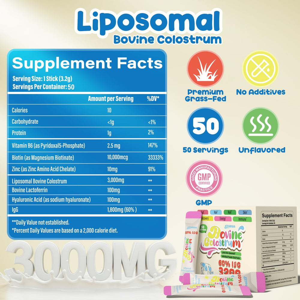 EYHBQIA colostrum powder scoop enables precise daily servings