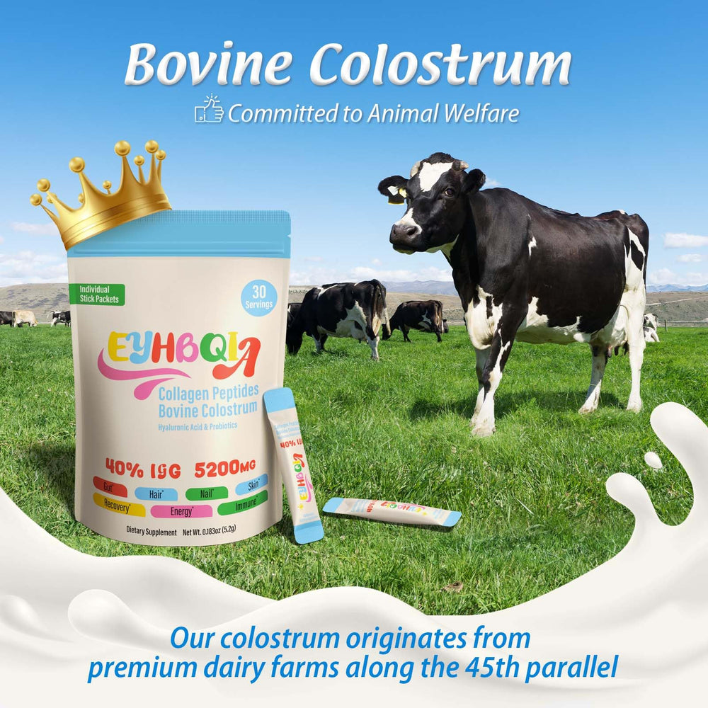 EYHBQIA unflavored collagen packets dissolve easily in cold beverages