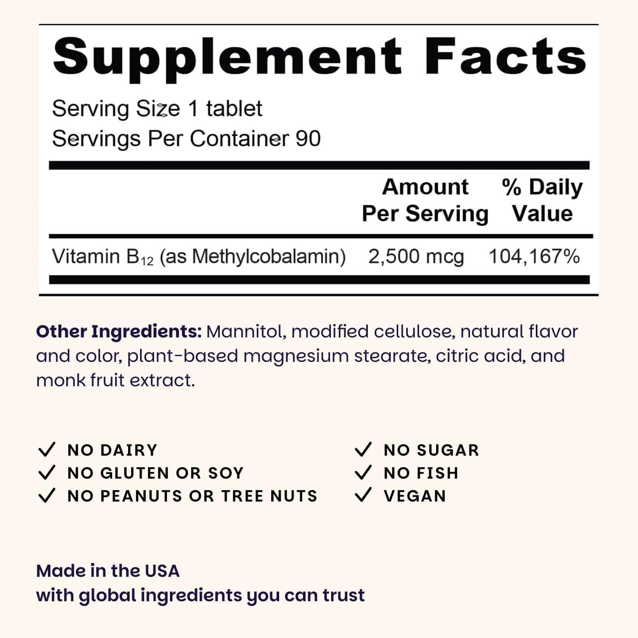 EZ Melts B12 dissolving tablet on tongue for quick energy support