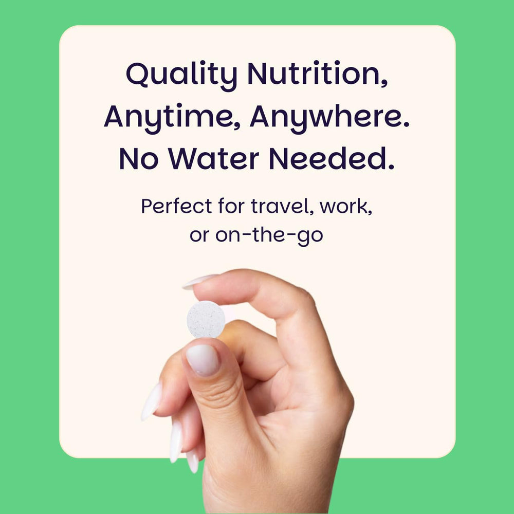 EZ Melts Iron supports healthy blood cells and oxygen transport.