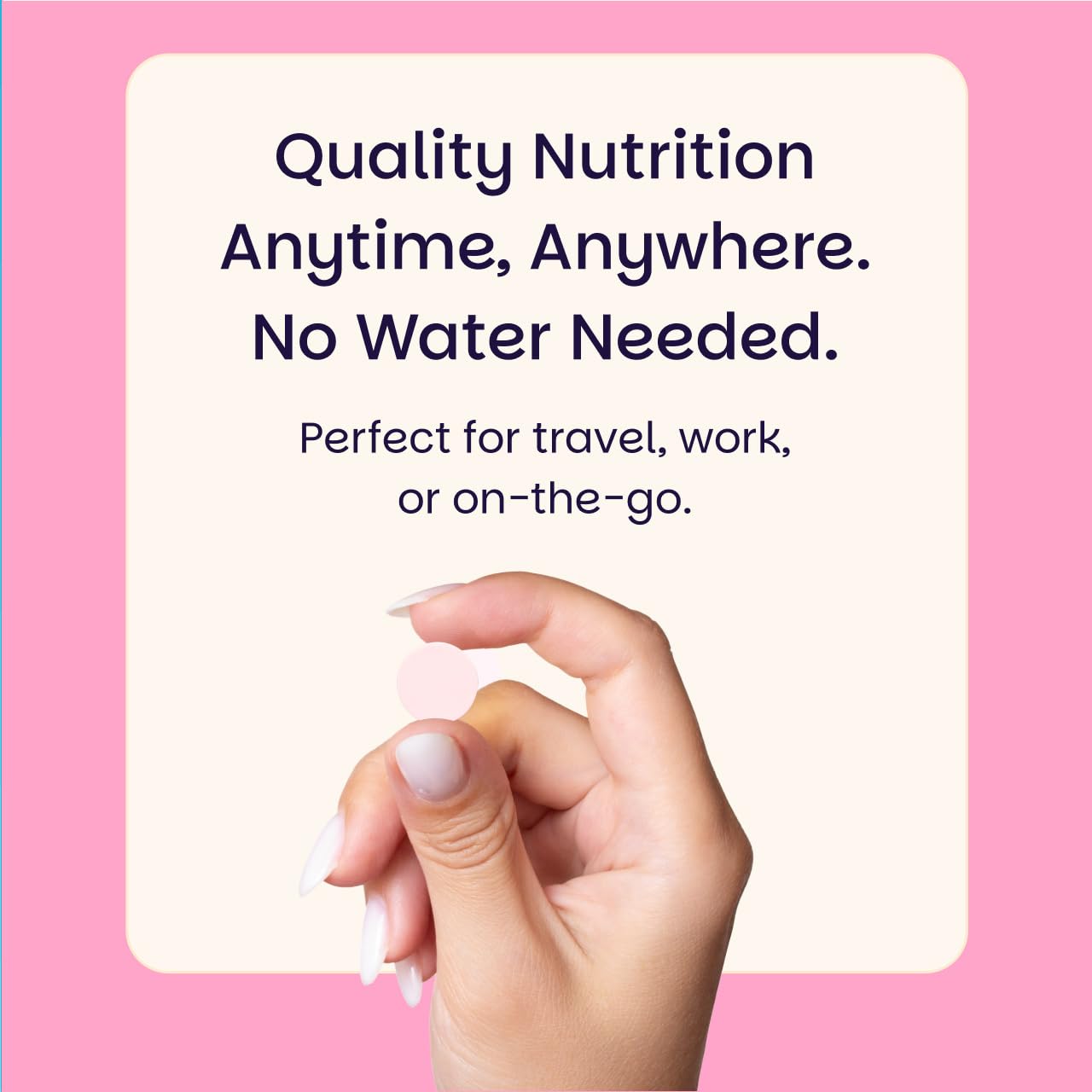 EZ Melts travel pack ready for on-the-go vitality