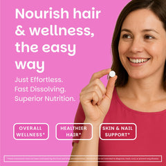 EZ Melts fast-dissolve formula for on-the-go routines