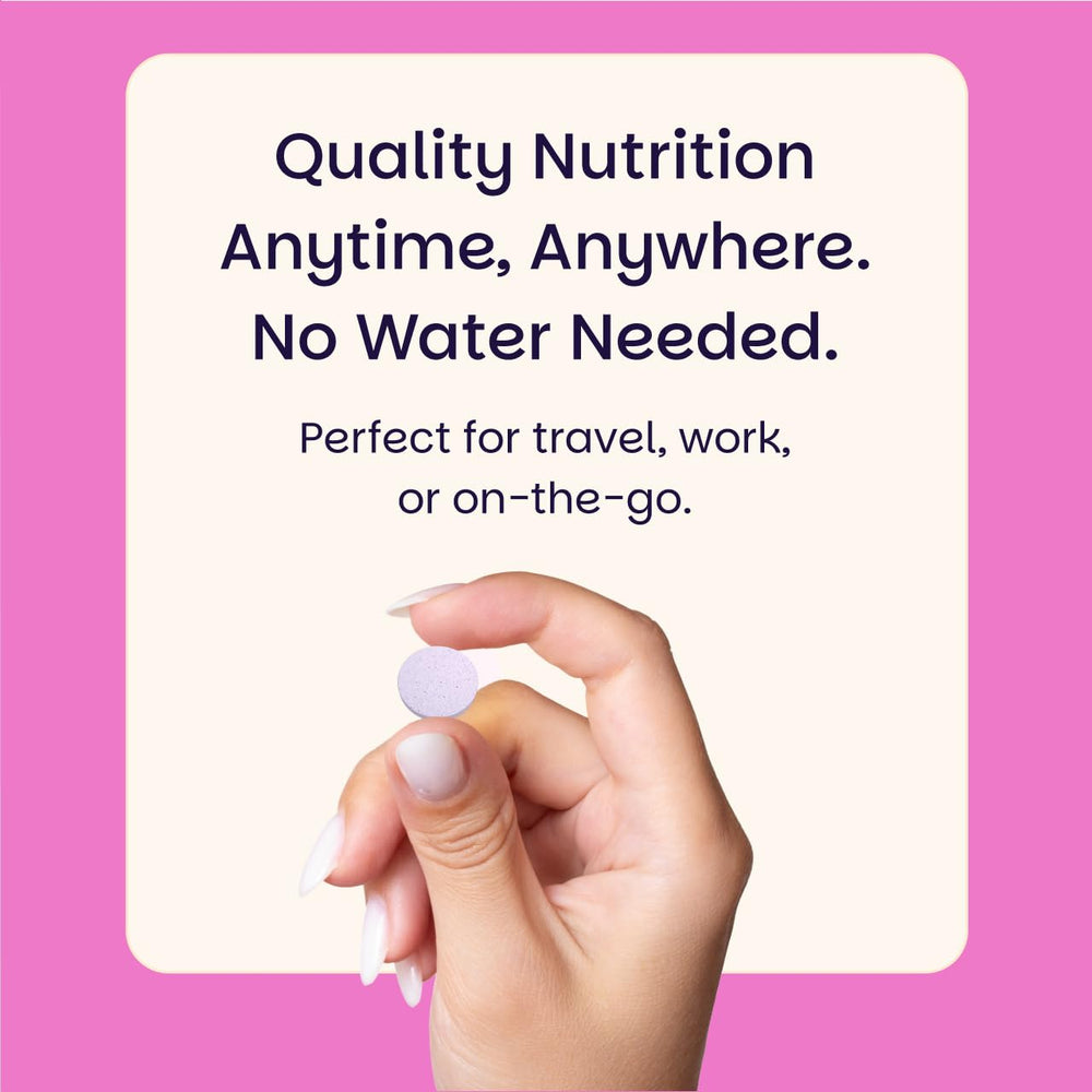 EZ Melts peach flavor enhances daily vitamin routine