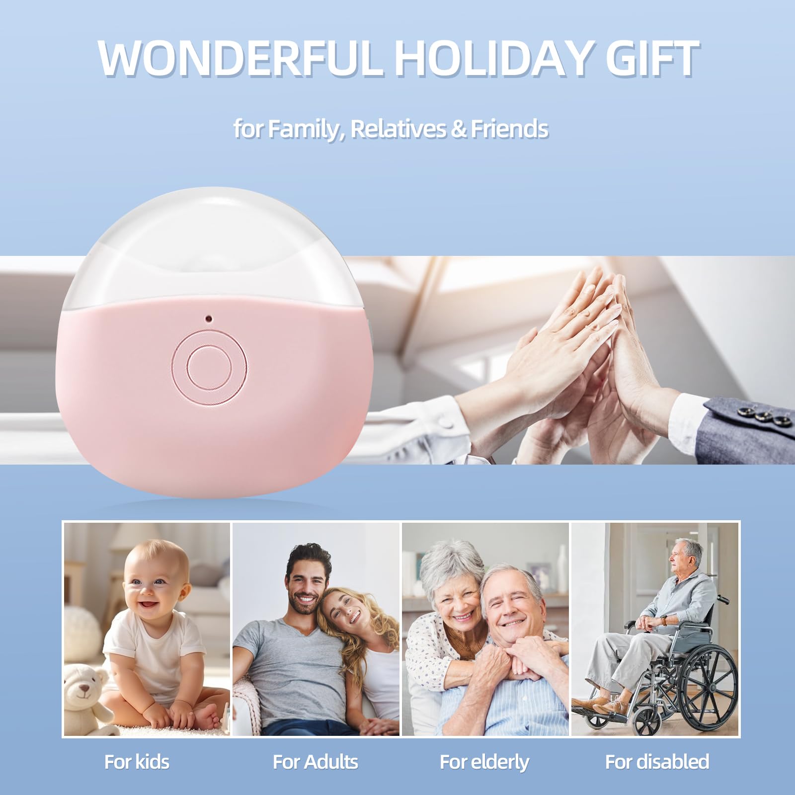 Gift-ready FabMay Beauty electric nail clipper package suitable for loved ones.