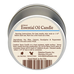Fabulous Frannie 40-hour burn-time candle delivering long-lasting aroma for any room