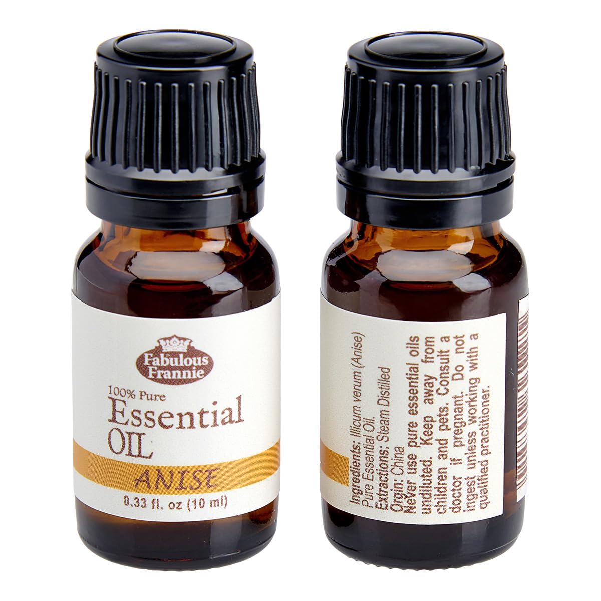 Fabulous Frannie Anise essential oil with Euro dropper for easy use.