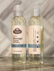Fabulous Frannie base oil closeup showing smooth glide for massage