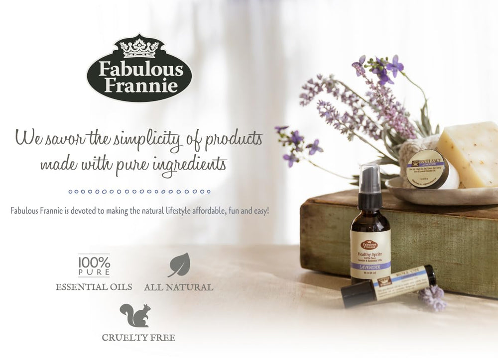 Fabulous Frannie vanilla essential oil for spa like bath and self care