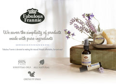 Fabulous Frannie vanilla essential oil for spa like bath and self care