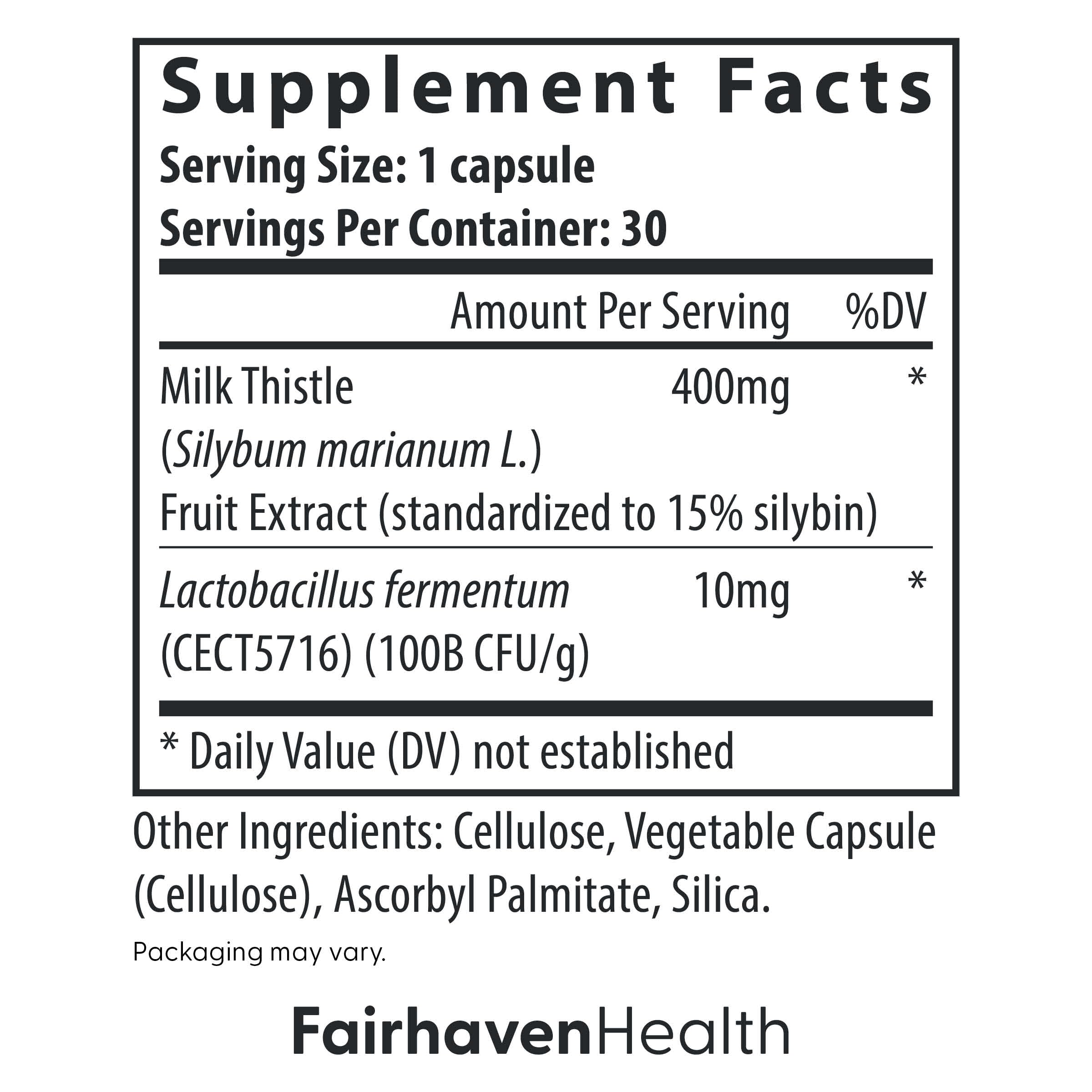 Fairhaven Health Complete Lactation Support bottle pour for convenient daily use