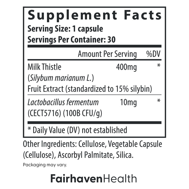 Fairhaven Health Complete Lactation Support bottle pour for convenient daily use