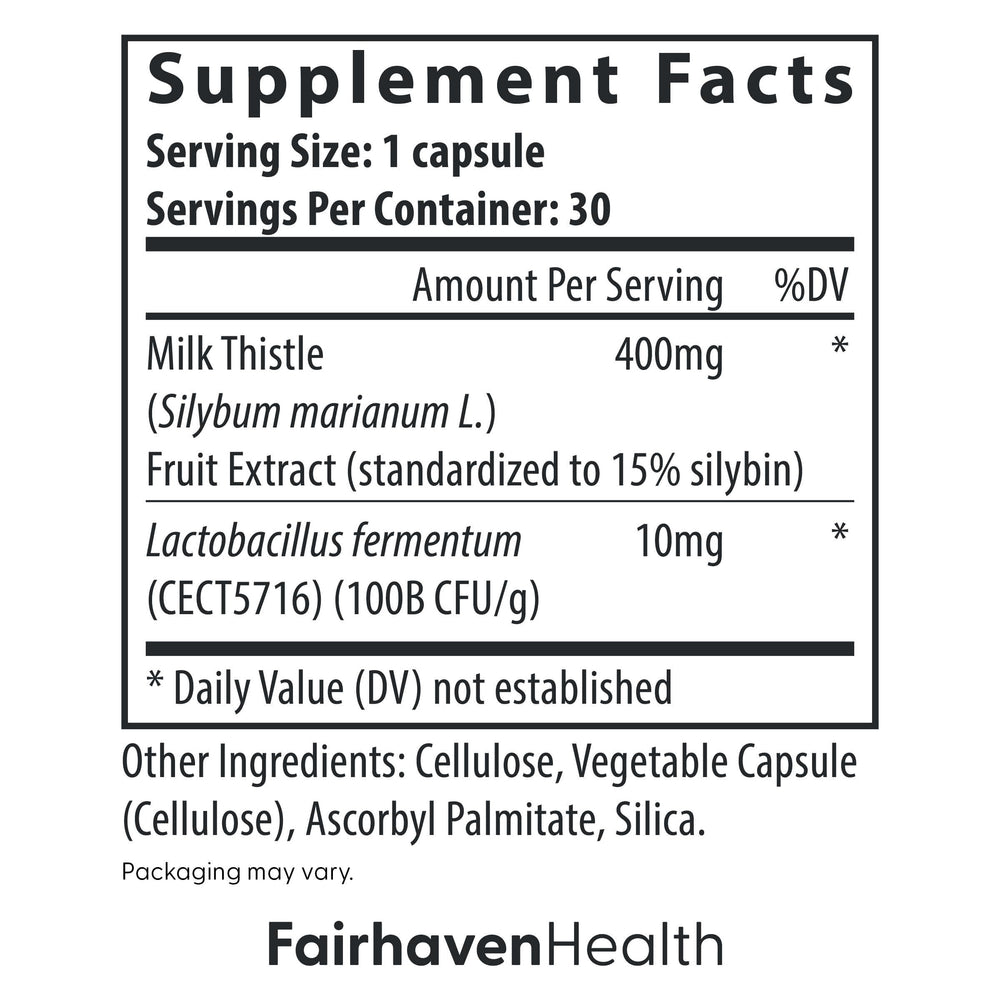 Fairhaven Health Complete Lactation Support bottle pour for convenient daily use
