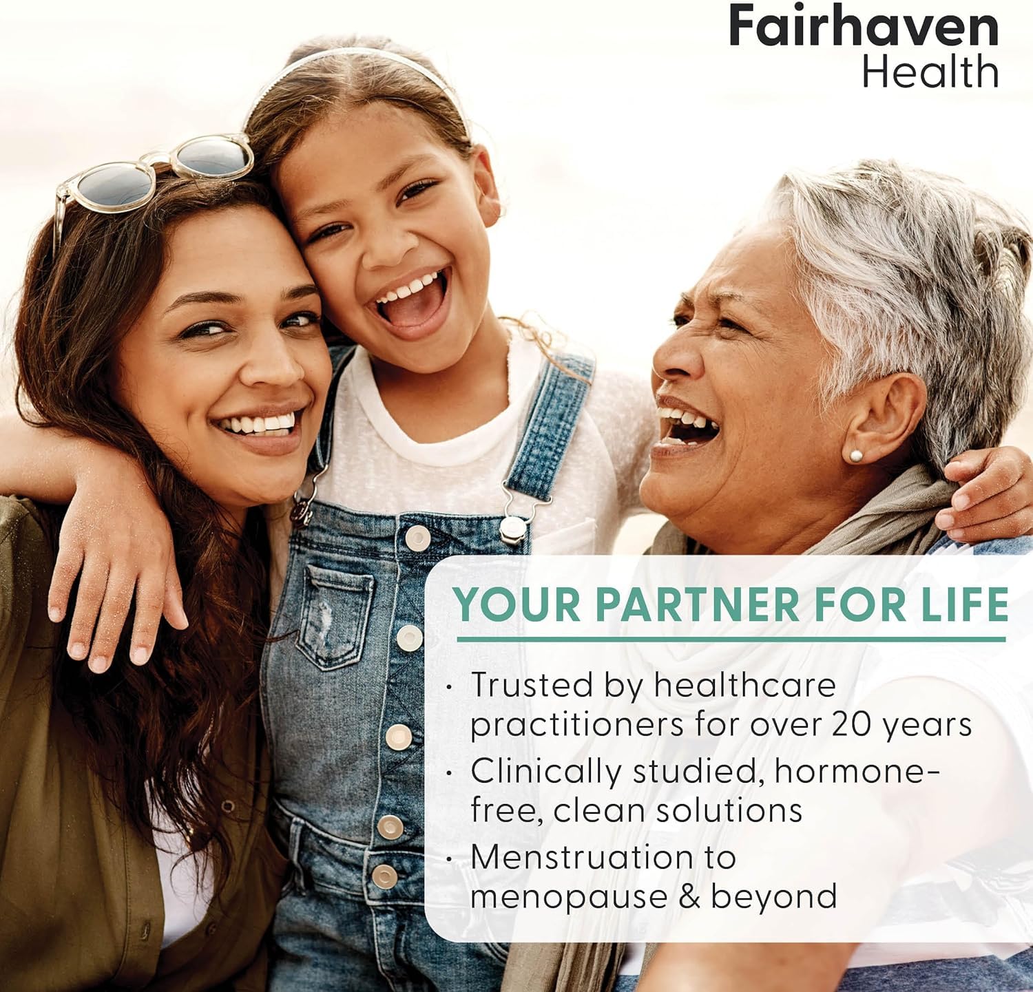 FertilAid for Women glossy label highlights Vitex and folate benefits.