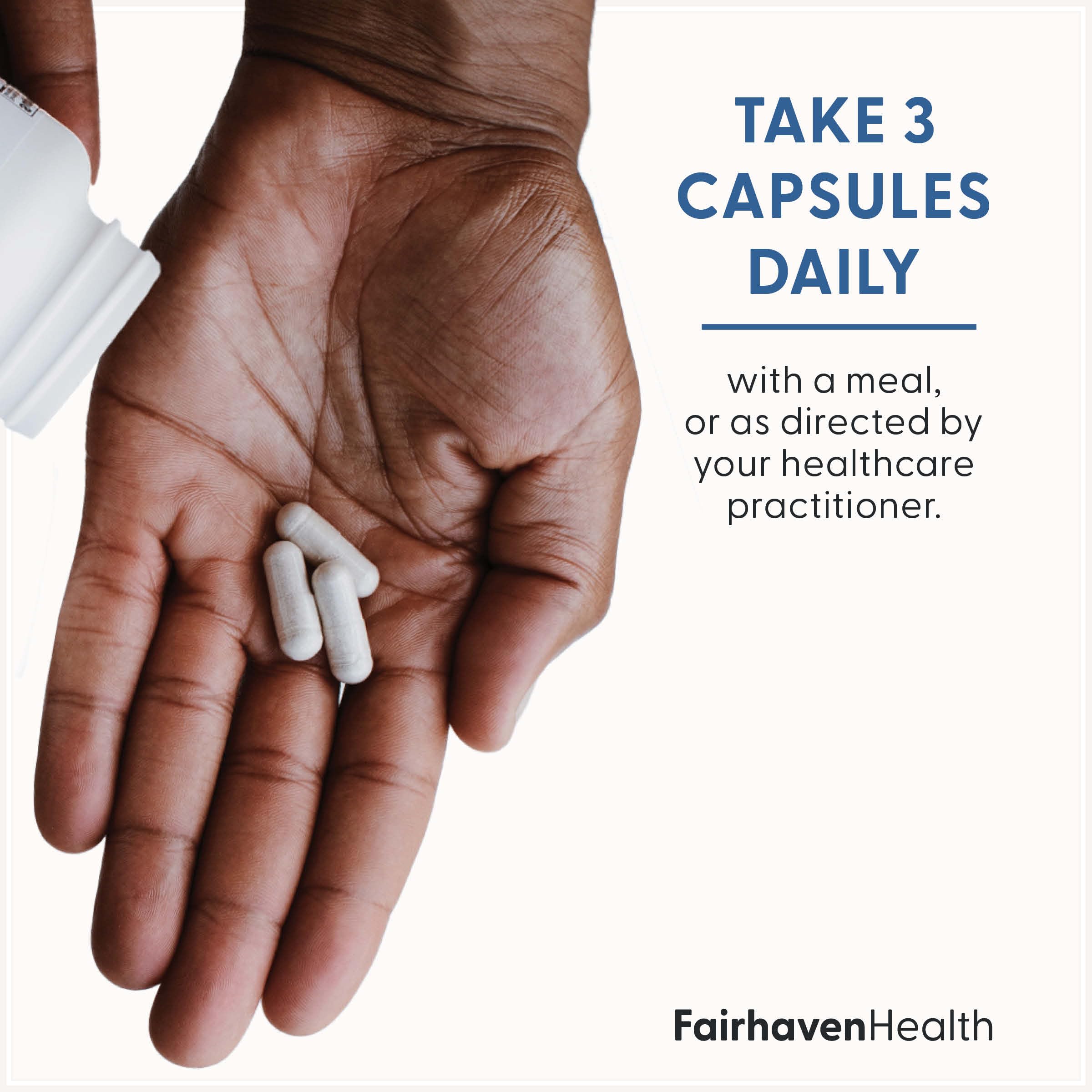 Pill-count image displays 90 capsules for a three-month supply.