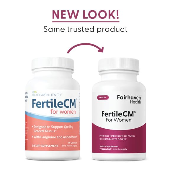 Fairhaven Health FertileCM made in USA seal on packaging signifies quality